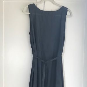 CP Shades Silk Blend Button Back Midi Dress "S"